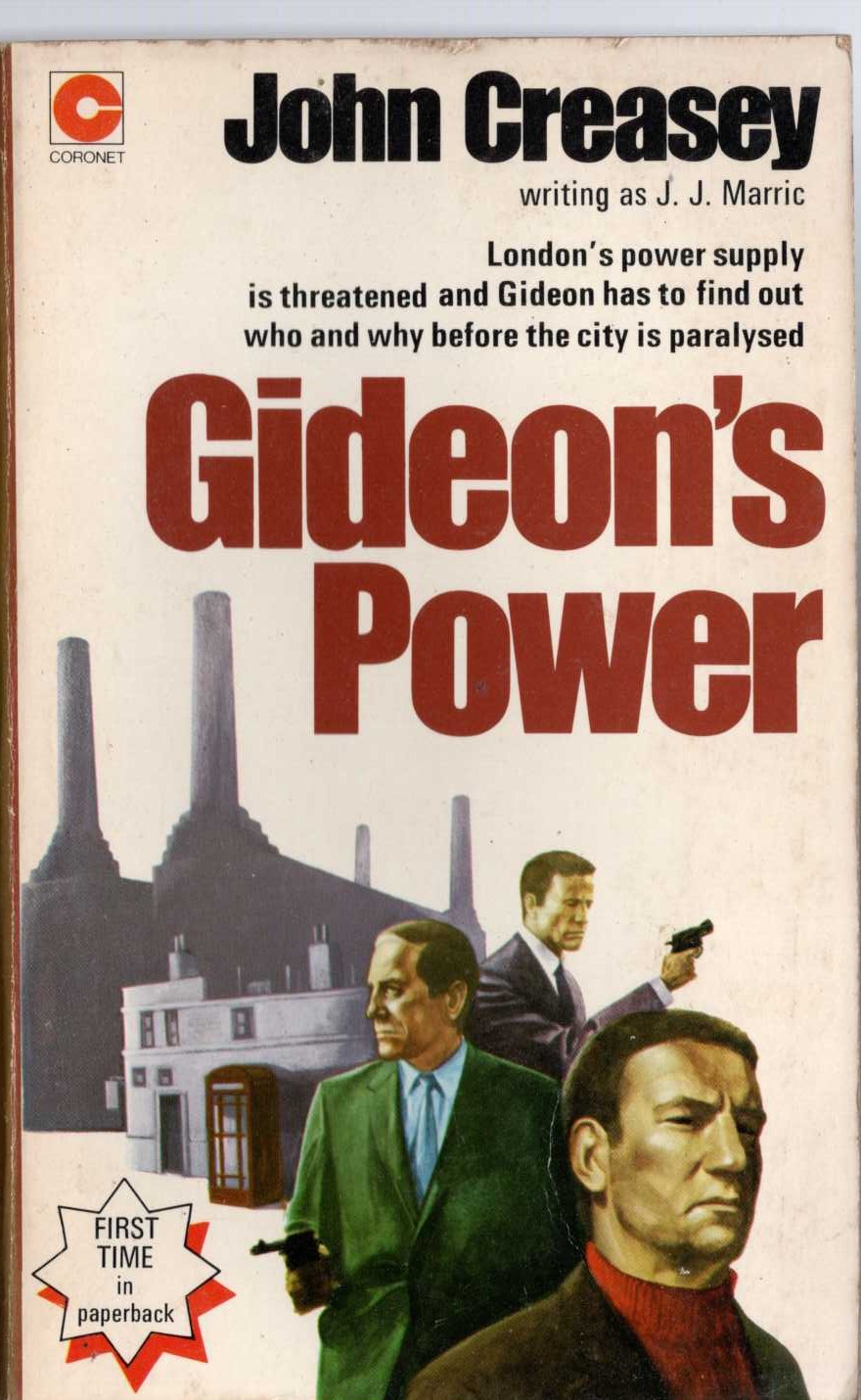 J.J. Marric  GIDEON'S POWER front book cover image
