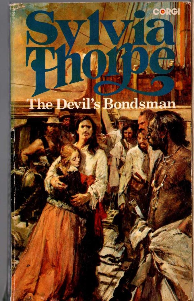 Sylvia Thorpe  THE DEVIL'S BONDSMAN front book cover image