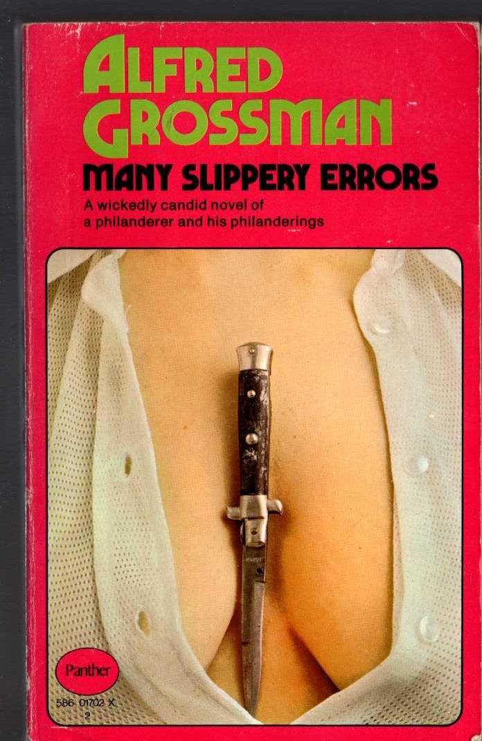 Alfred Grossman  MANY SLIPPERY ERRORS front book cover image