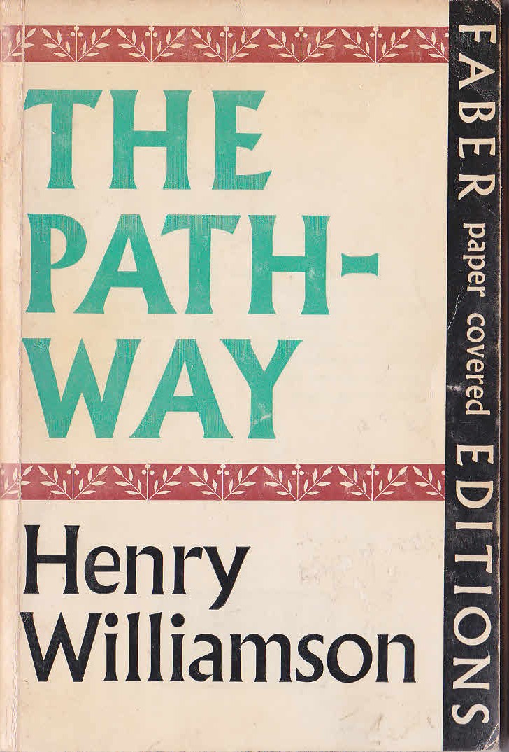 Henry Williamson  THE PATHWAY front book cover image