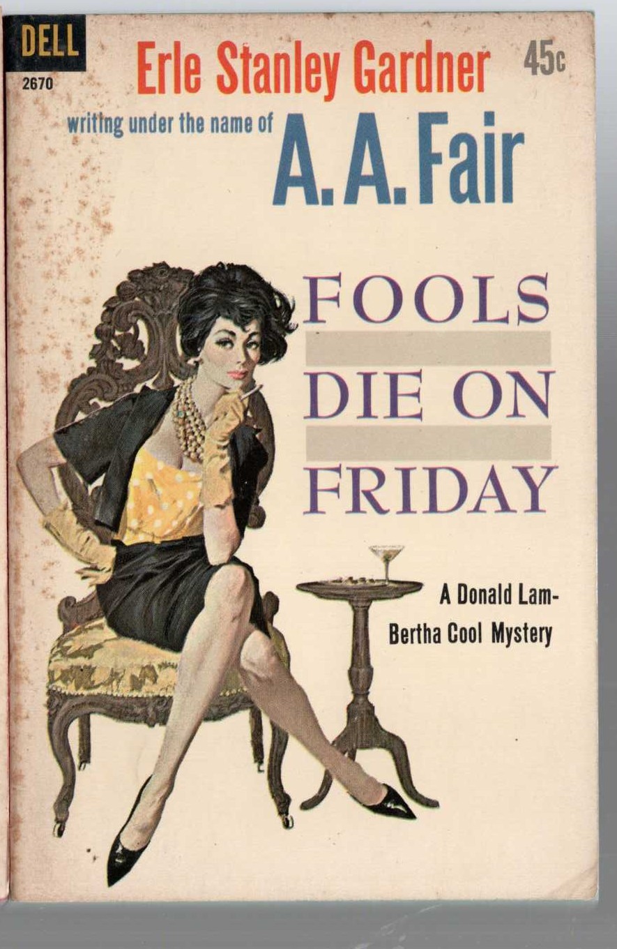 A.A. Fair  FOOLS DIE ON FRIDAY front book cover image