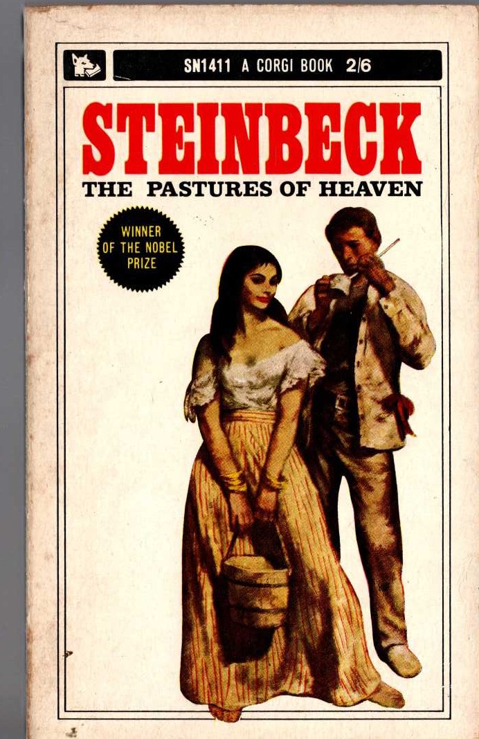 John Steinbeck  THE PASTURES OF HEAVEN front book cover image