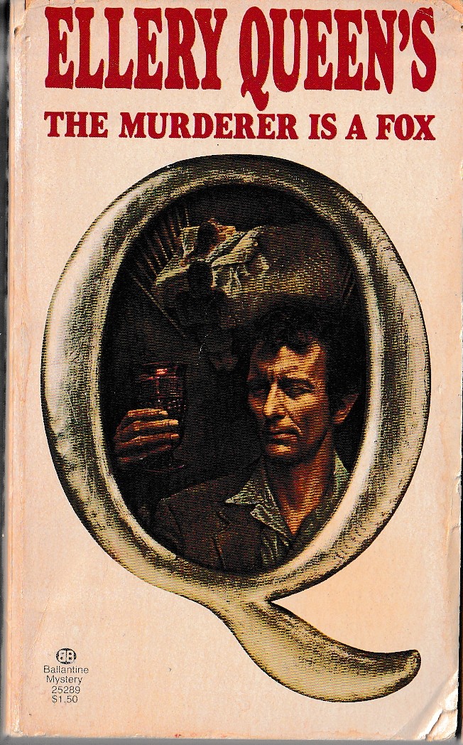 Ellery Queen  THE MURDERER IS A FOX front book cover image