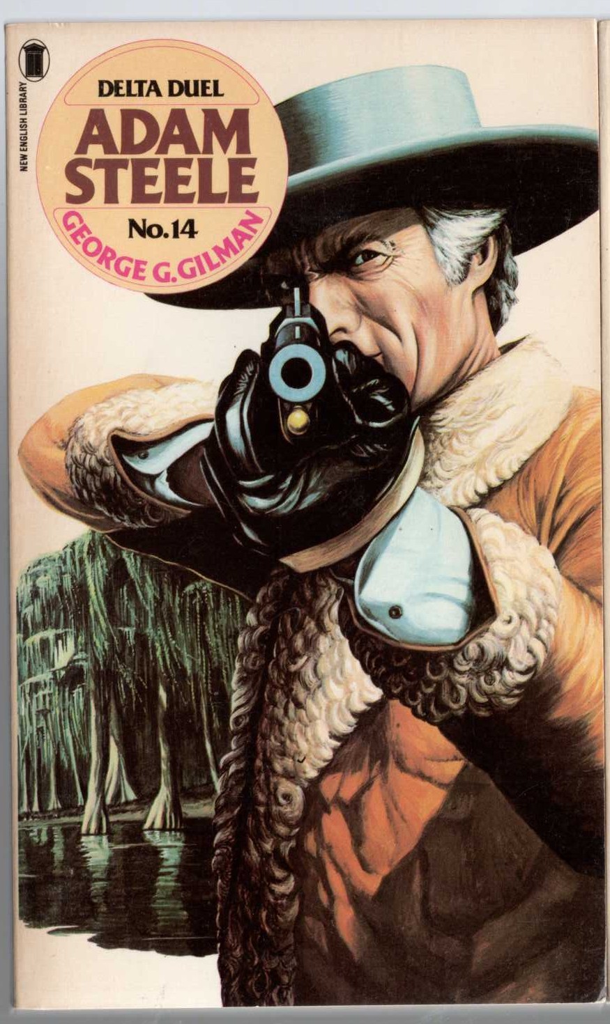 George G. Gilman  ADAM STEELE 14: DELTA DUEL front book cover image