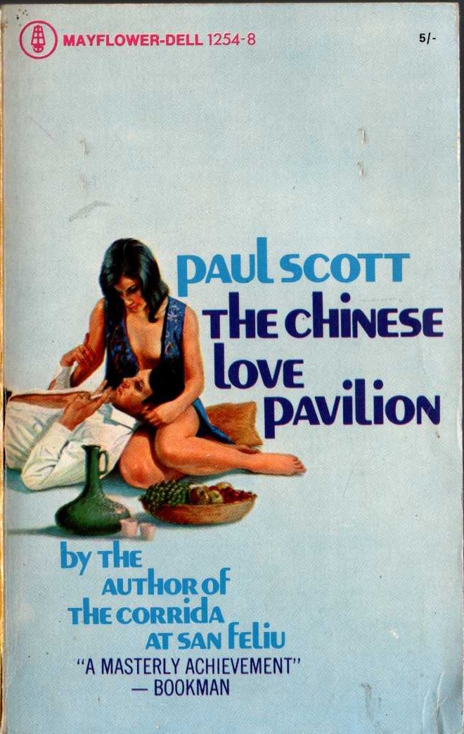 Paul Scott  THE CHINESE LOVE PAVILION front book cover image