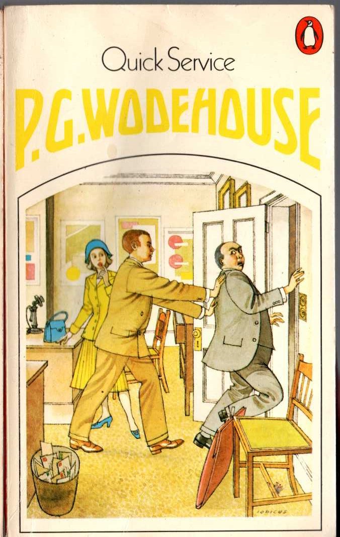 P.G. Wodehouse  QUICK SERVICE front book cover image