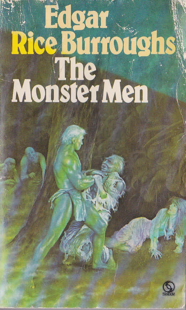 Edgar Rice Burroughs  THE MONSTER MEN front book cover image