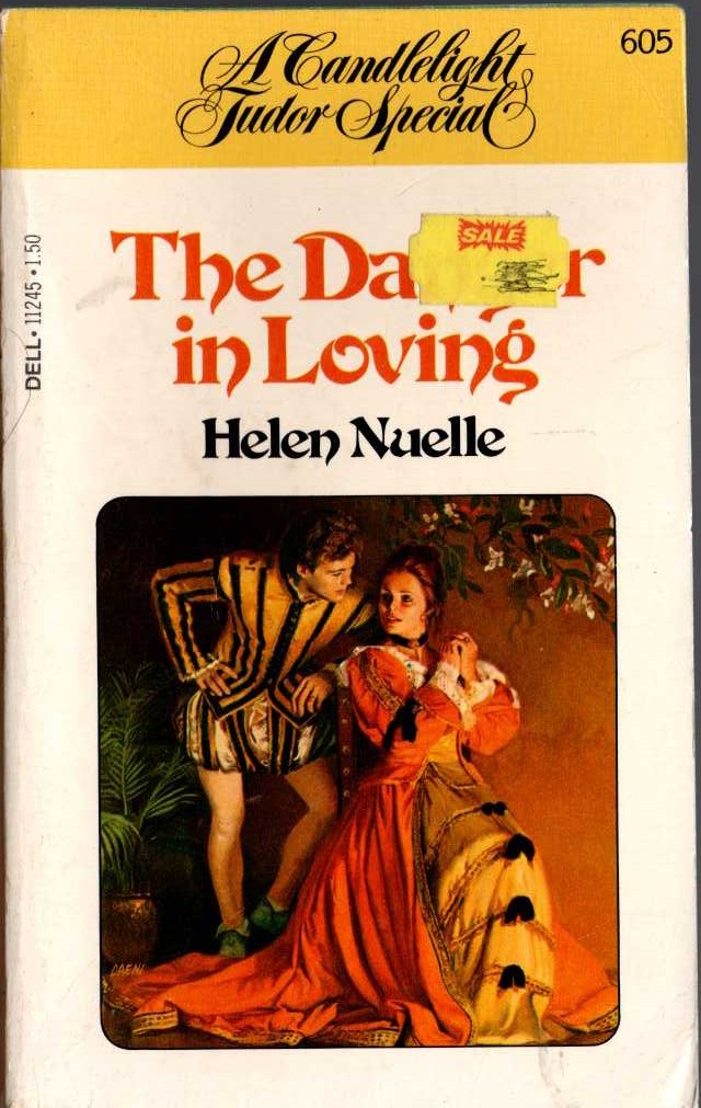 Helen Nuelle  THE DANGER IN LOVING front book cover image