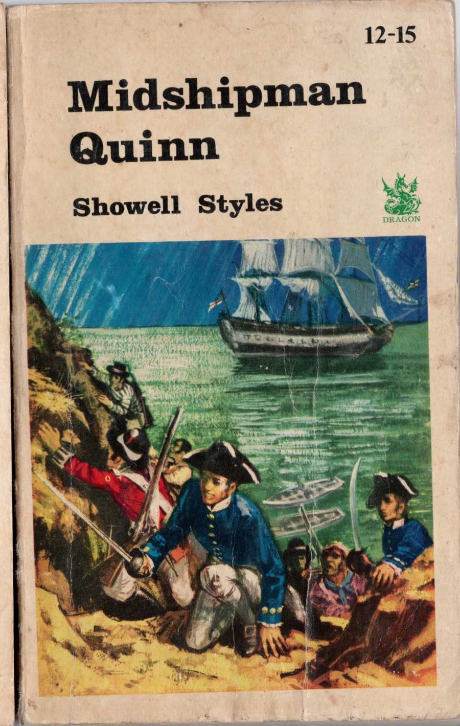 Showell Styles  MIDSHIPMAN QUINN front book cover image