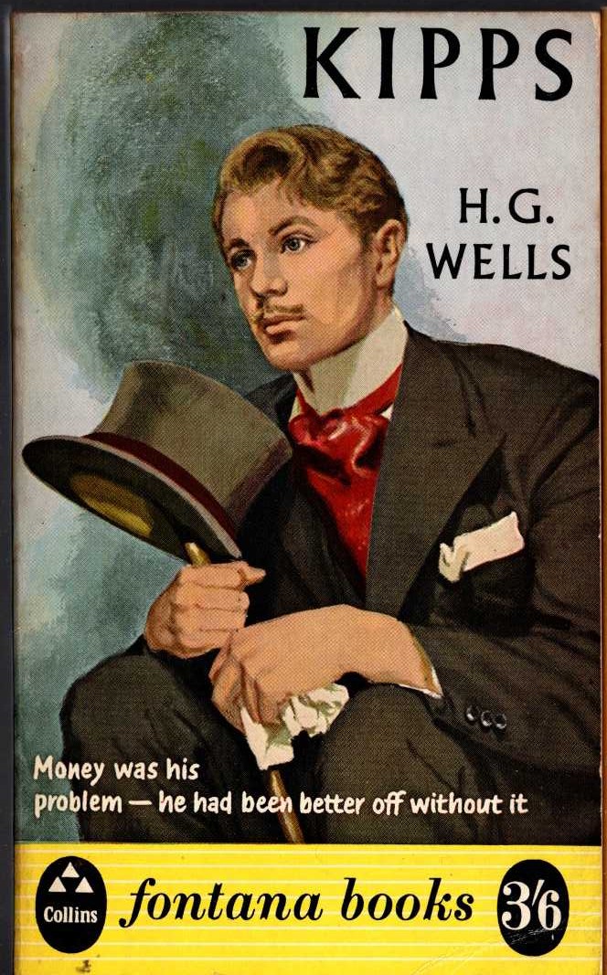 H.G. Wells  KIPPS (Michael Redgrave..) front book cover image