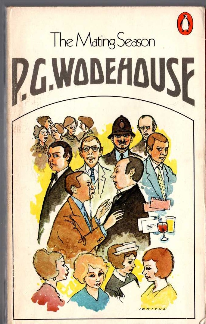 P.G. Wodehouse  THE MATING SEASON front book cover image