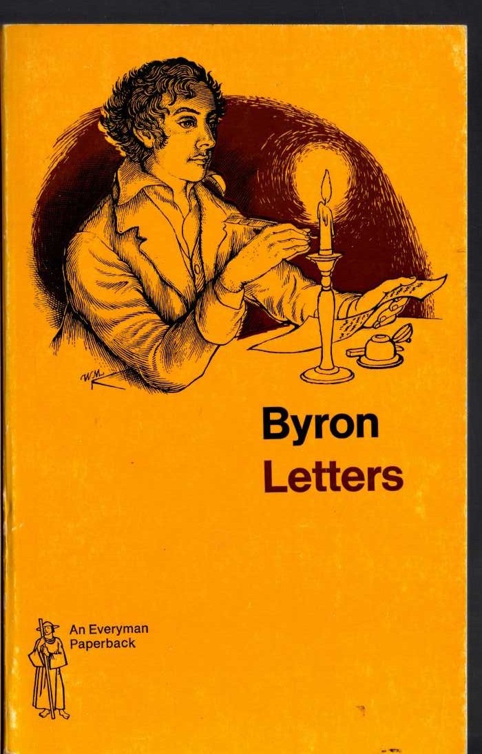 R.G. Howarth (edits) LETTERS (Lord Byron) front book cover image