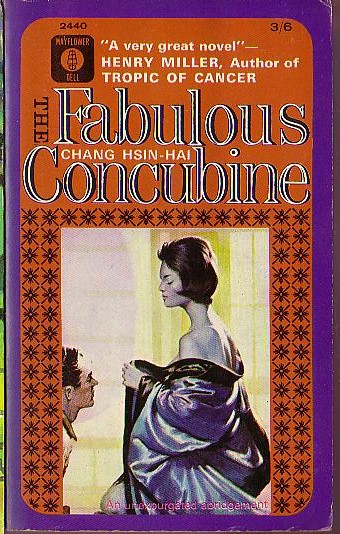 Chang Hsin-Hai  THE FABULOUS CONCUBINE front book cover image