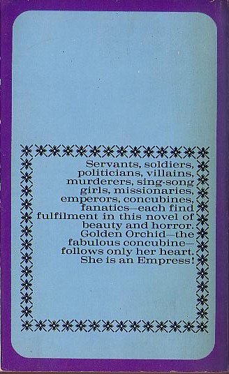 Chang Hsin-Hai  THE FABULOUS CONCUBINE magnified rear book cover image