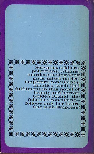 Chang Hsin-Hai  THE FABULOUS CONCUBINE magnified rear book cover image