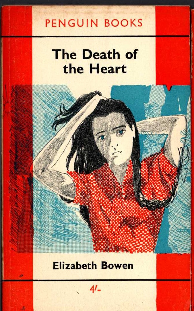 Elizabeth Bowen  THE DEATH OF THE HEART front book cover image
