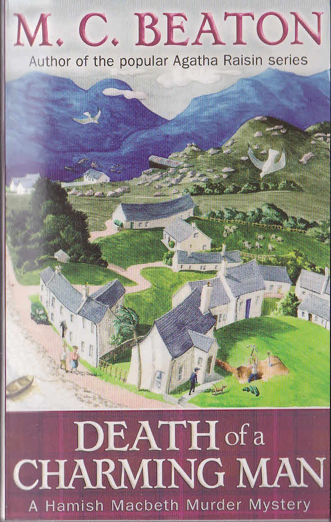 M.C. Beaton  HAMISH MACBETH. Death of a Charming Man front book cover image