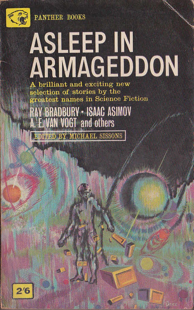 Micheal Sissons (edits) ASLEEP IN ARMAGEDDON front book cover image