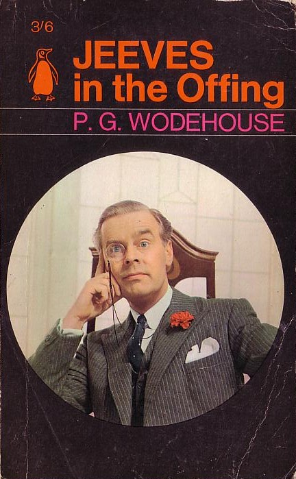 P.G. Wodehouse  JEEVES IN THE OFFING (Ian Carmichael) front book cover image
