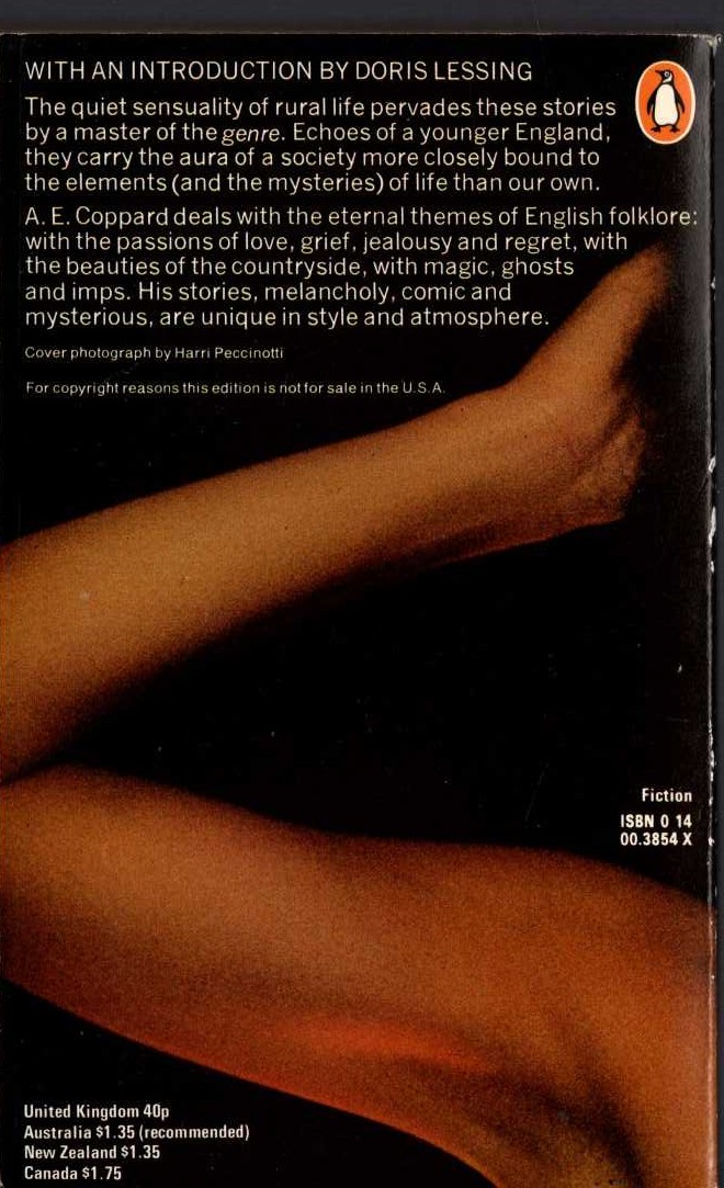 H.E. Bates  THE DARLING BUDS OF MAY magnified rear book cover image