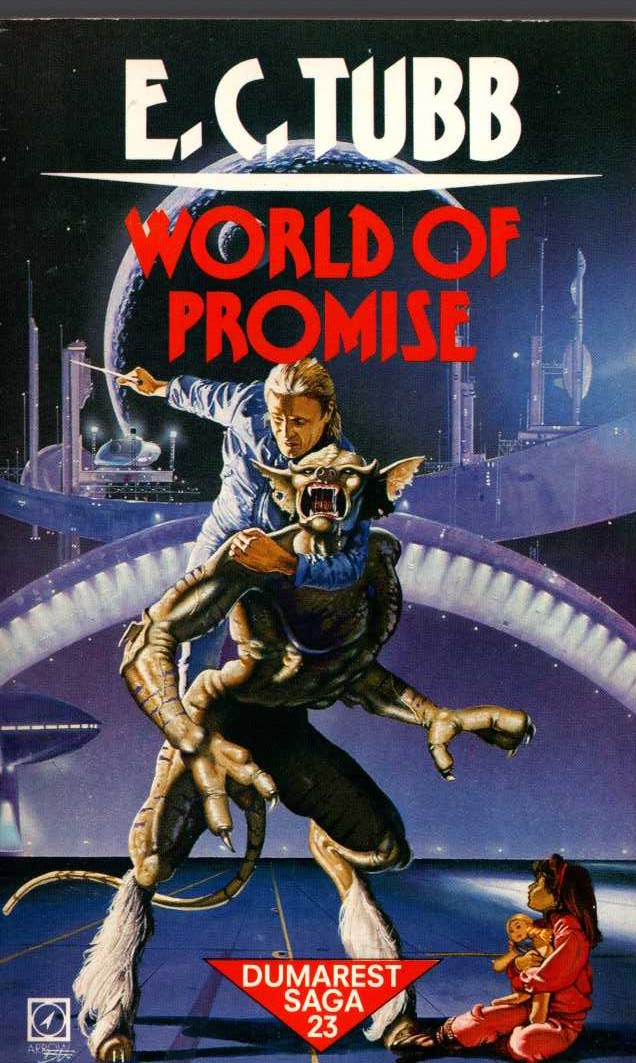 E.C. Tubb  WORLD OF PROMISE front book cover image