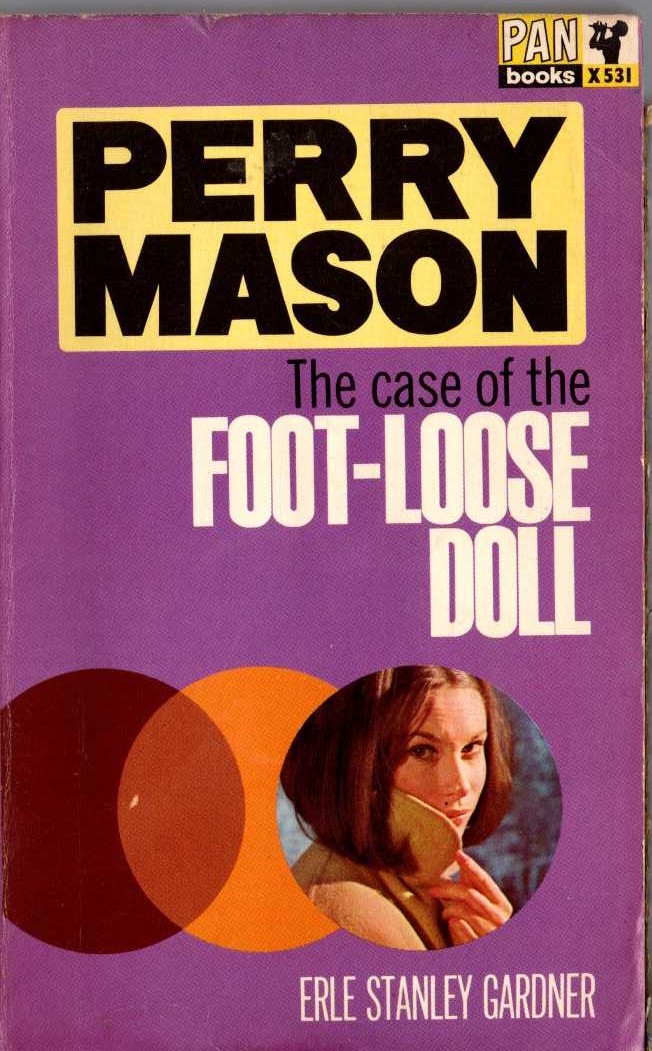 Erle Stanley Gardner  THE CASE OF THE FOOT-LOOSE DOLL front book cover image