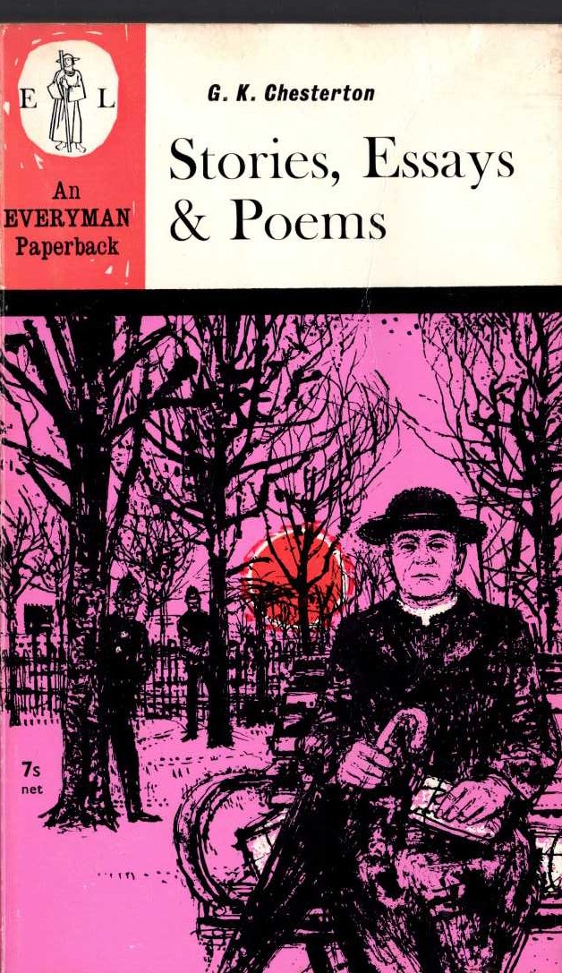 G.K. Chesterton  STORIES, ESSAYS & POEMS front book cover image