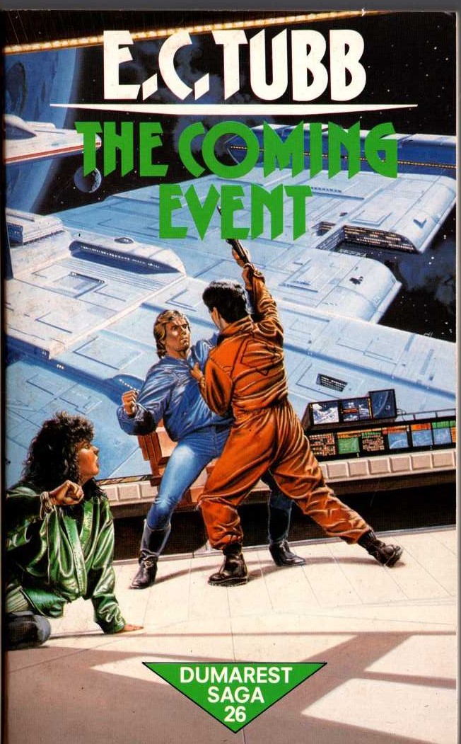 E.C. Tubb  THE COMING EVENT front book cover image
