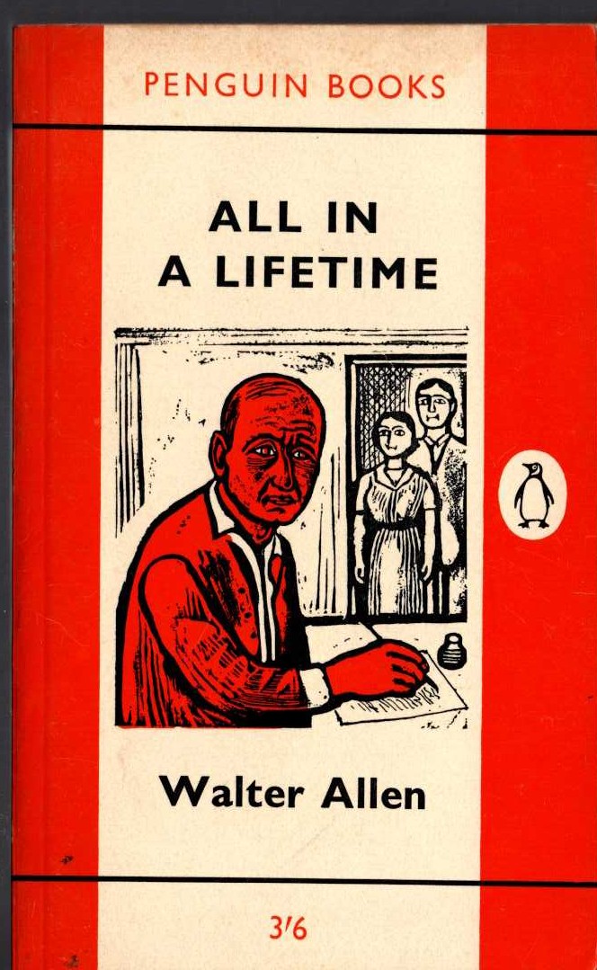 Walter Allen  ALL IN A LIFETIME front book cover image