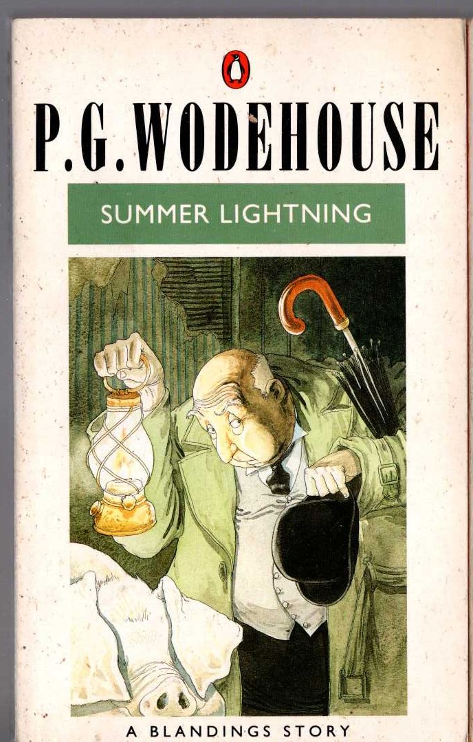 P.G. Wodehouse  SUMMER LIGHTNING front book cover image