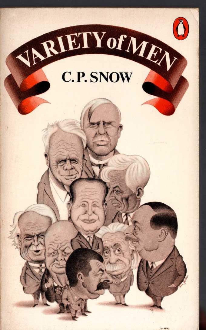 C.P. Snow  VARIETY OF MEN front book cover image