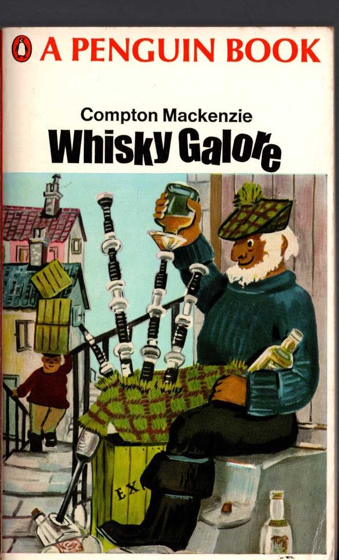 Compton Mackenzie  WHISKEY GALORE front book cover image