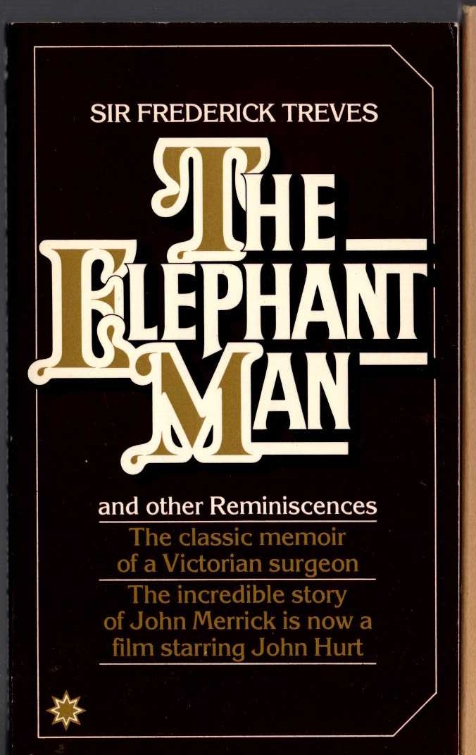 Sir Frederick Treves  THE ELEPHANT MAN and other Reminiscences front book cover image