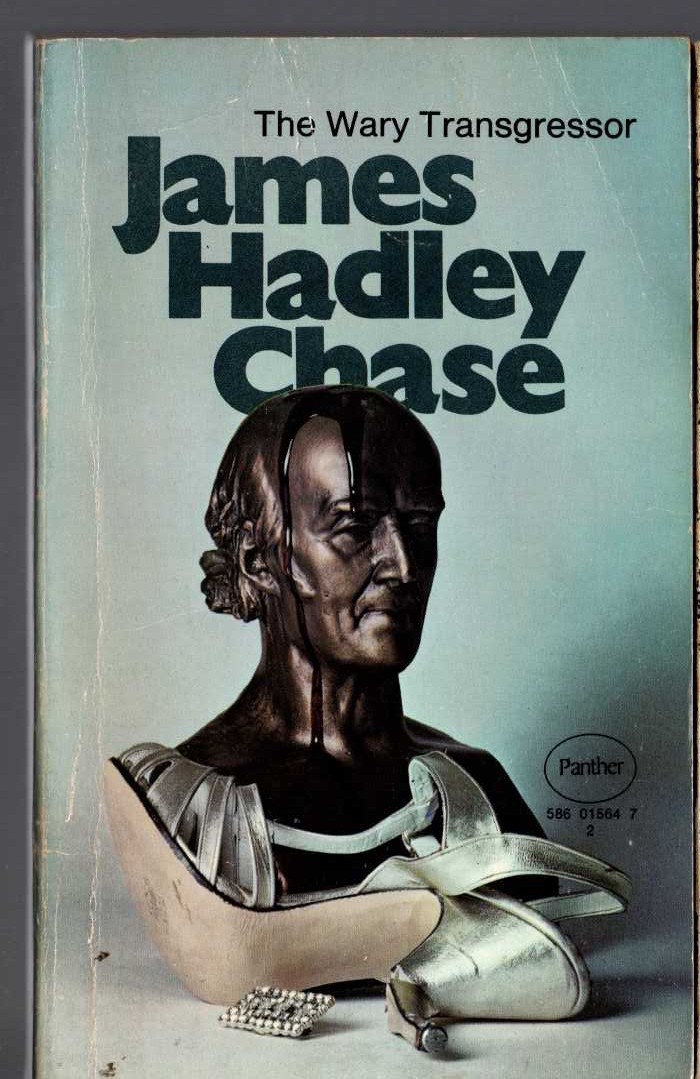 James Hadley Chase  THE WARY TRANSGRESSOR front book cover image