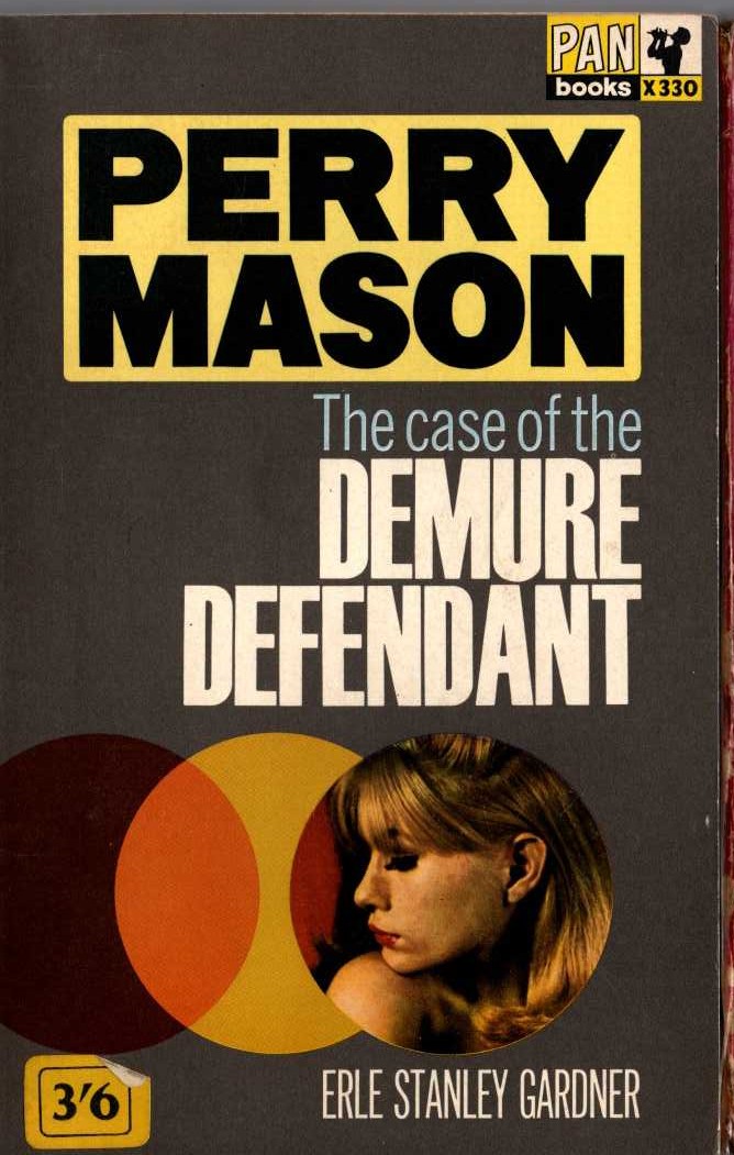 Erle Stanley Gardner  THE CASE OF THE DEMURE DEFENDANT front book cover image