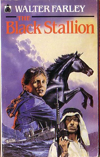 Walter Farley  THE BLACK STALLION front book cover image