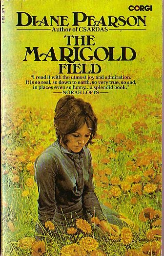 Diane Pearson  THE MARIGOLD FIELD front book cover image