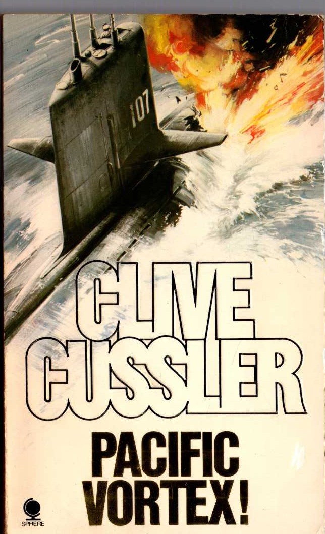Clive Cussler  PACIFIC VORTEX! front book cover image