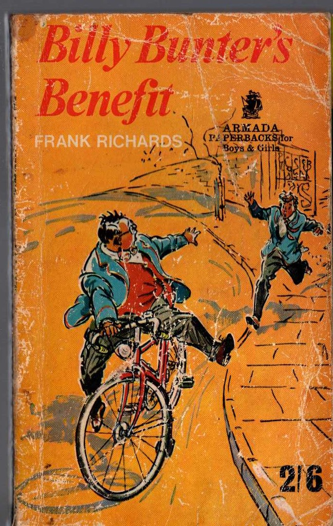Frank Richards  BILLY BUNTER'S BENEFIT front book cover image