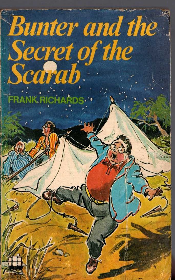 Frank Richards  BUNTER AND THE SECRET OF THE SCARAB front book cover image