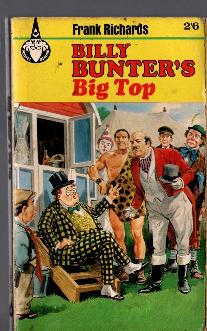 Frank Richards  BILLY BUNTER'S BIG TOP front book cover image