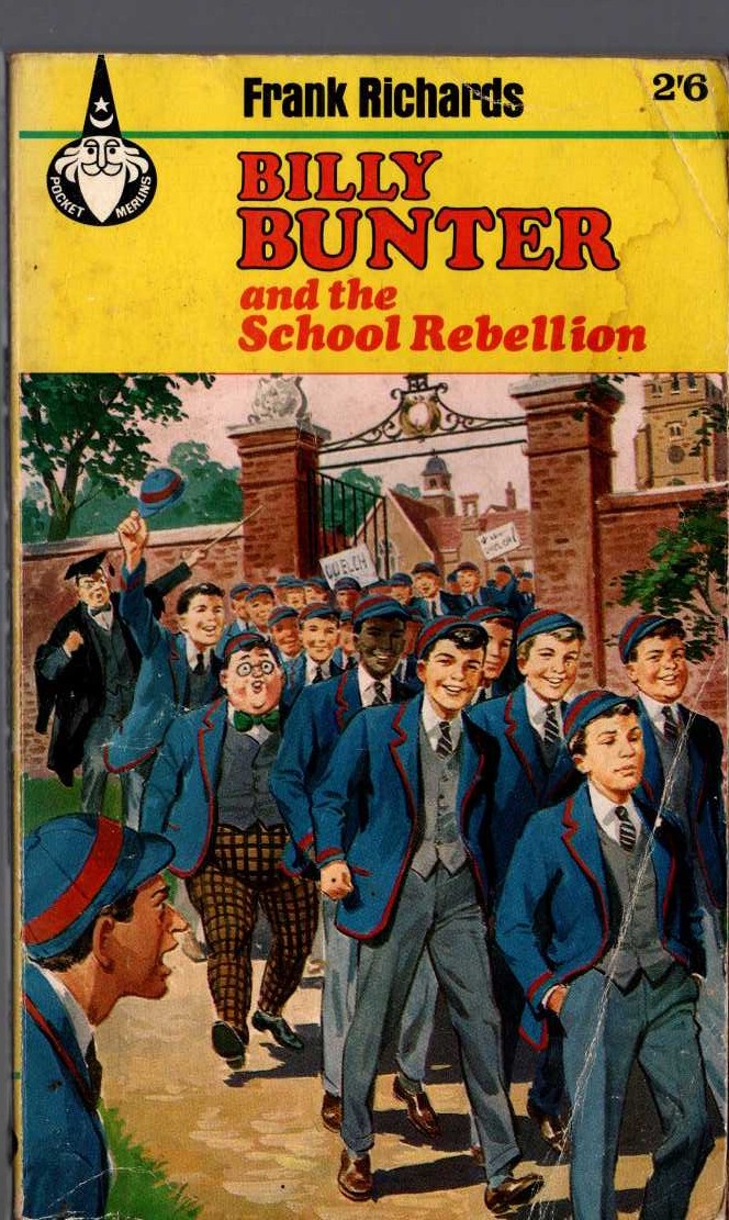 Frank Richards  BILLY BUNTER AND THE SCHOOL REBELLION front book cover image