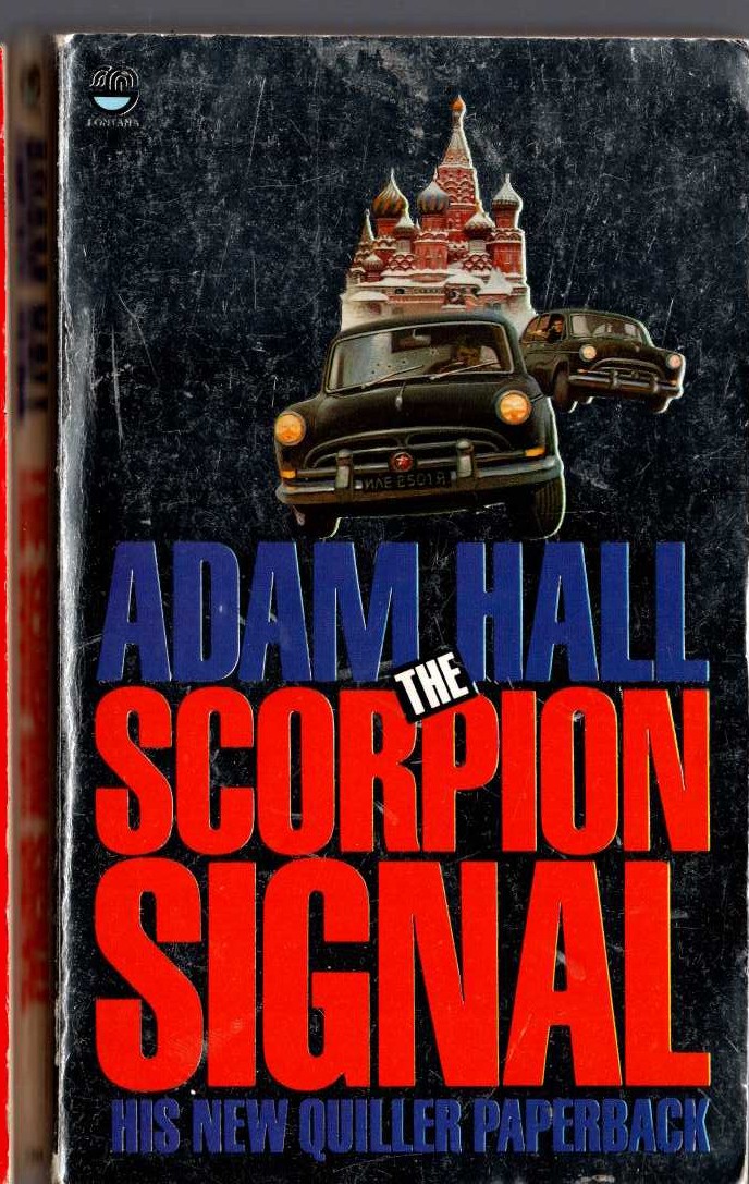 Adam Hall  THE SCORPION SIGNAL front book cover image