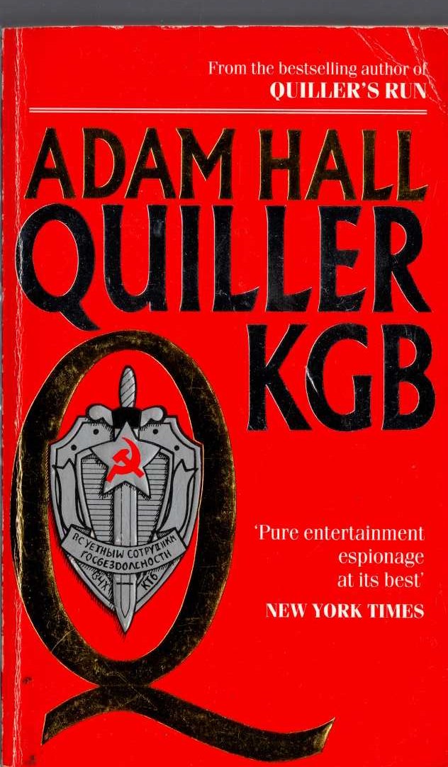 Adam Hall  QUILLER KGB front book cover image