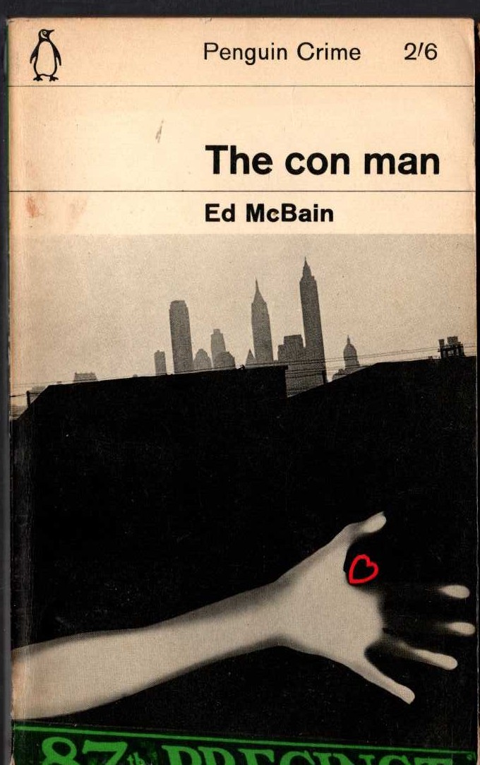 Ed McBain  THE CON MAN front book cover image