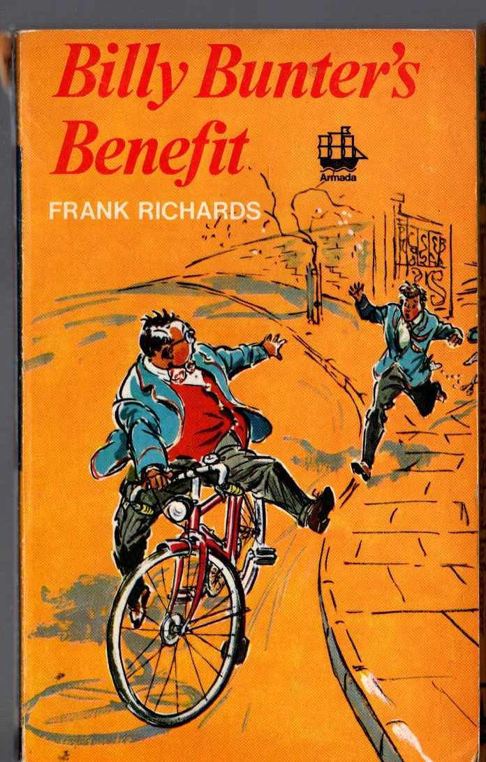Frank Richards  BILLY BUNTER'S BENEFIT front book cover image
