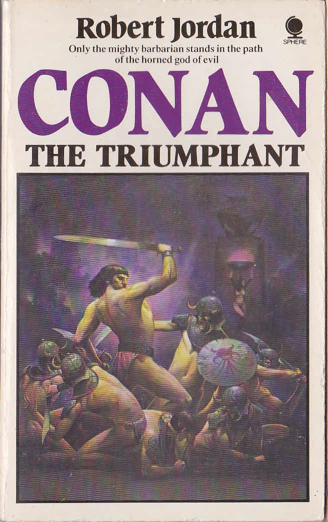 Robert Jordan  CONAN THE TRIUMPHANT front book cover image