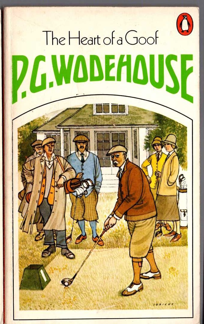 P.G. Wodehouse  THE HEART OF A GOOF front book cover image