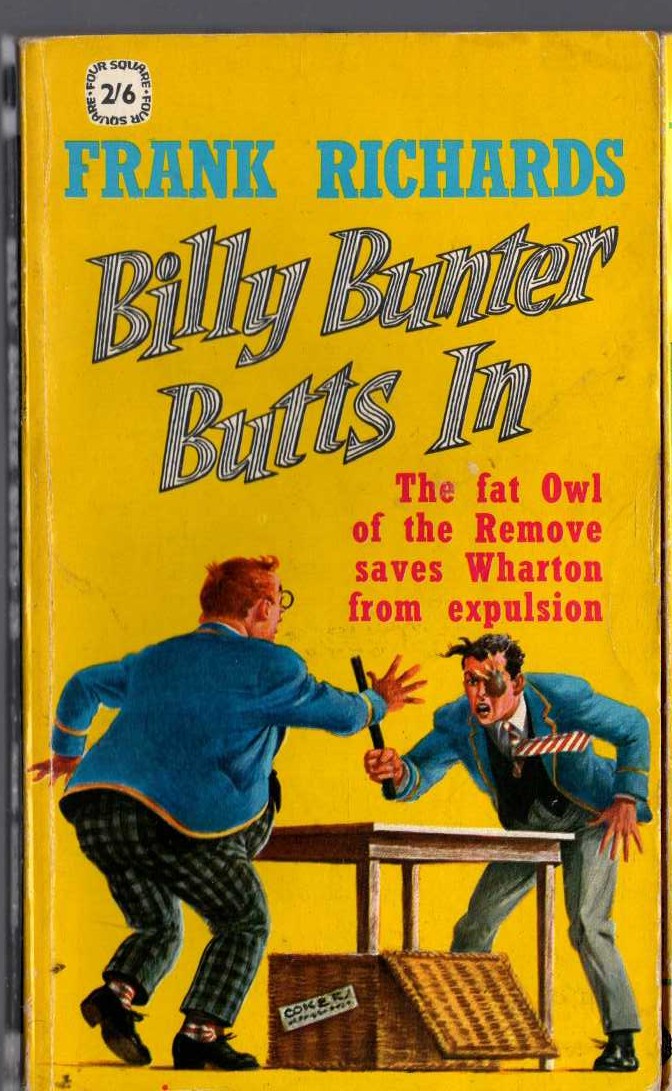 Frank Richards  BILLY BUNTER BUTTS IN front book cover image