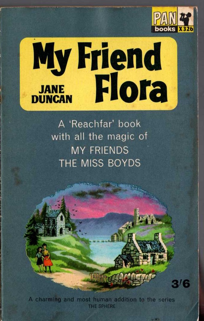 Jane Duncan  MY FRIEND FLORA front book cover image